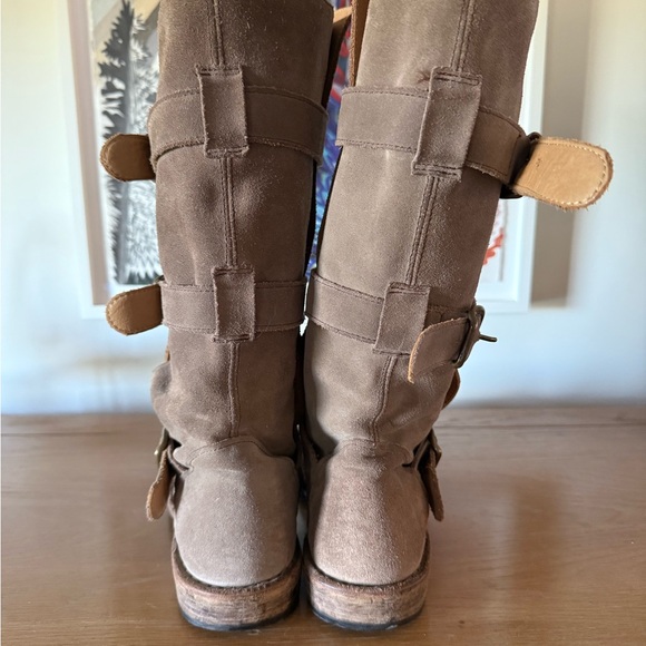 Fiorentini and Baker Classic Eternity Suede Moto Boot - Picture 4 of 6